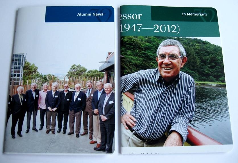 A6 Recycled A6 notebook samples made for VUW